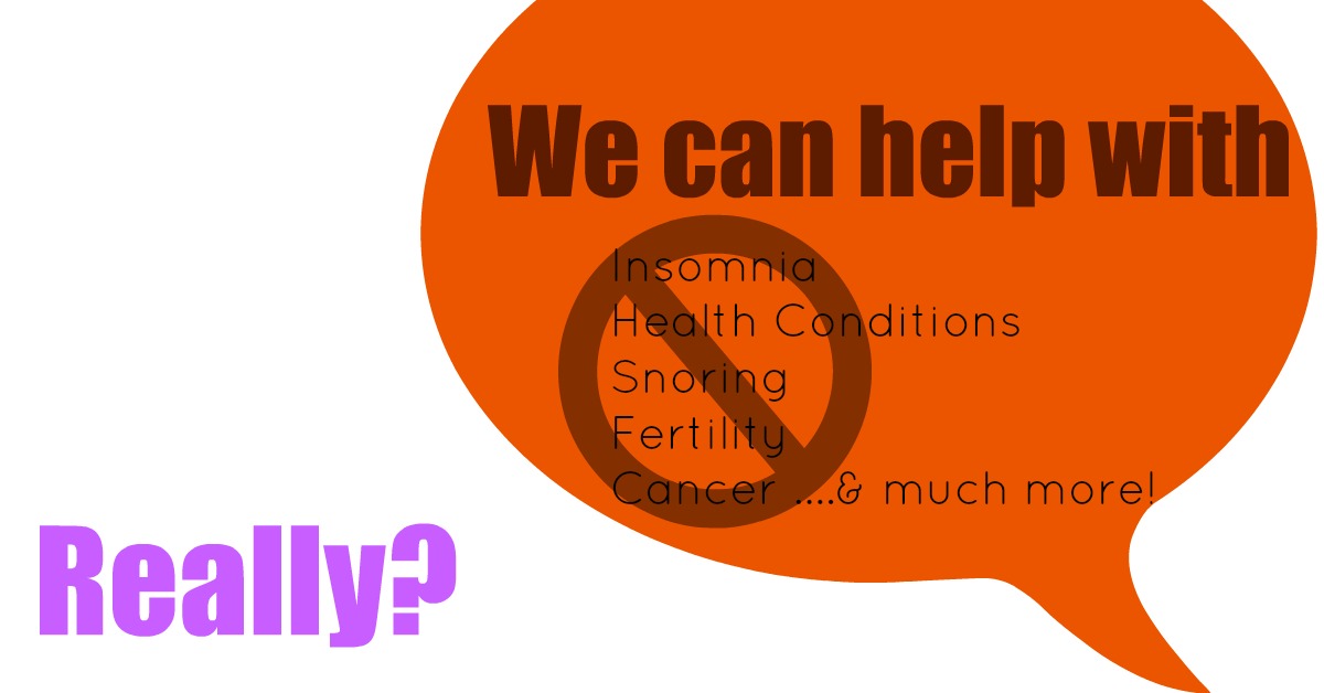 Therapists Advertising Health Conditions