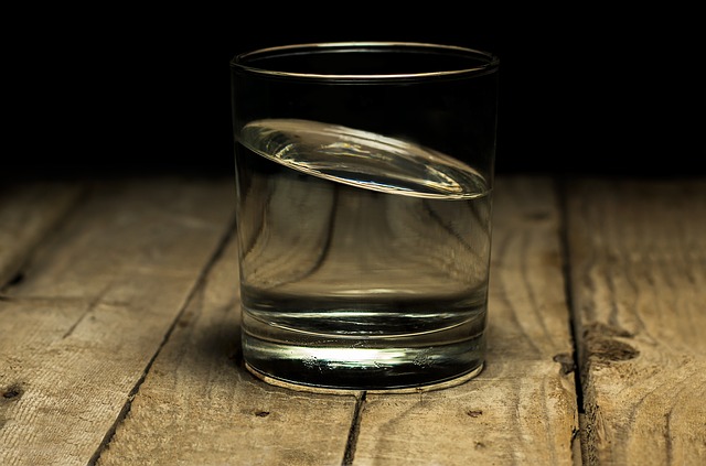 water with essential oils