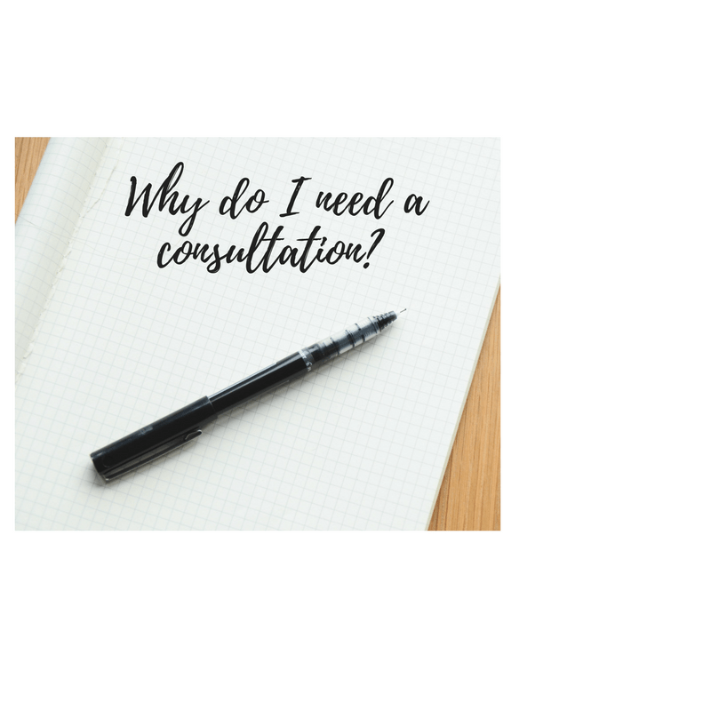 Why do I need a consultation?