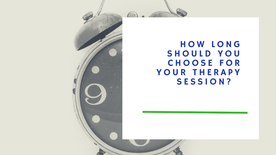 How long should my therapy be?