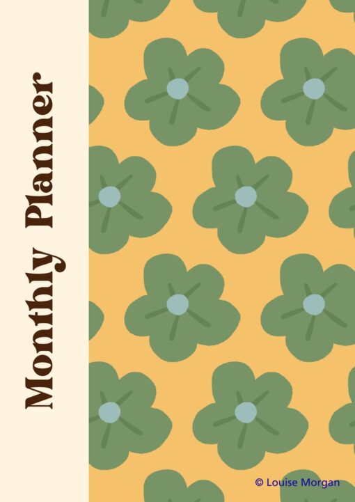 Annual Monthly Planner